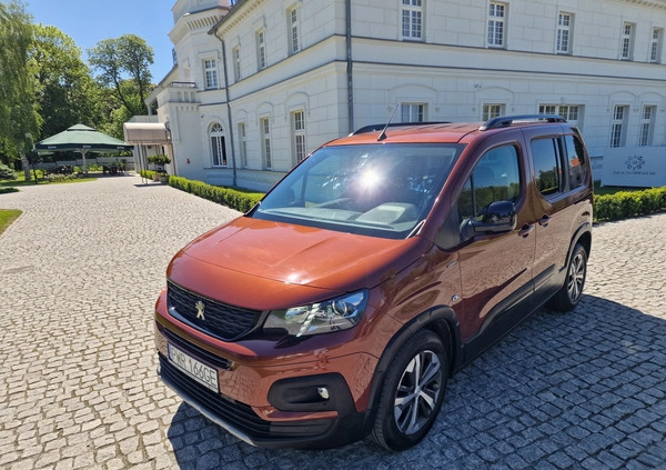 Peugeot Rifter cena 78900 przebieg: 91000, rok produkcji 2019 z Września małe 79